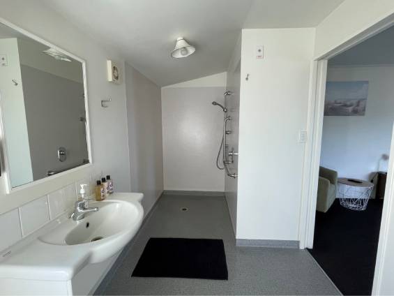 access studio unit shower